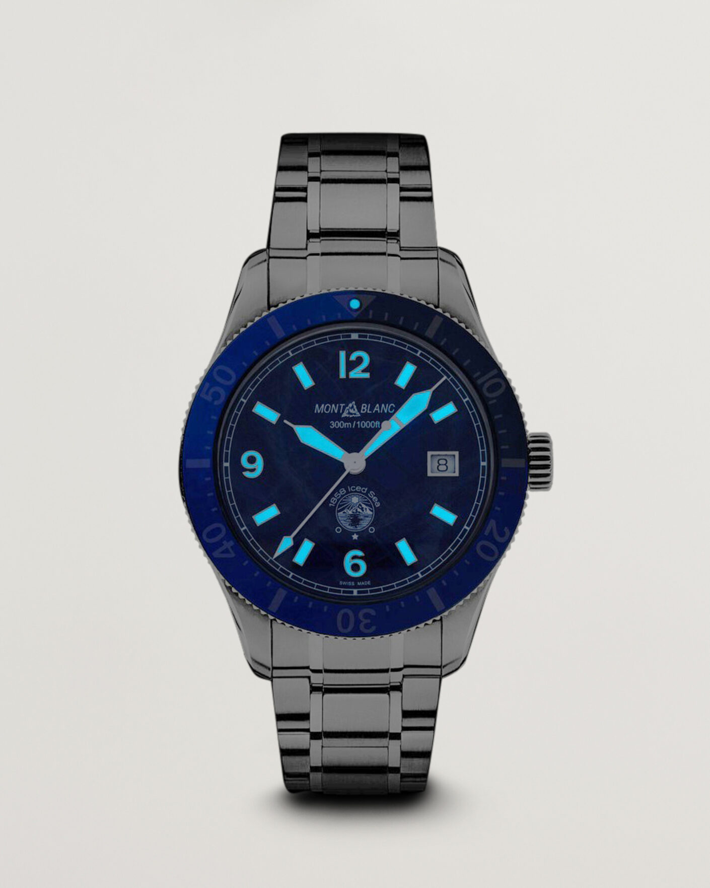 Herr | Montblanc Iced Sea Automatic Date Blue | Montblanc | Iced Sea Automatic Date Blue