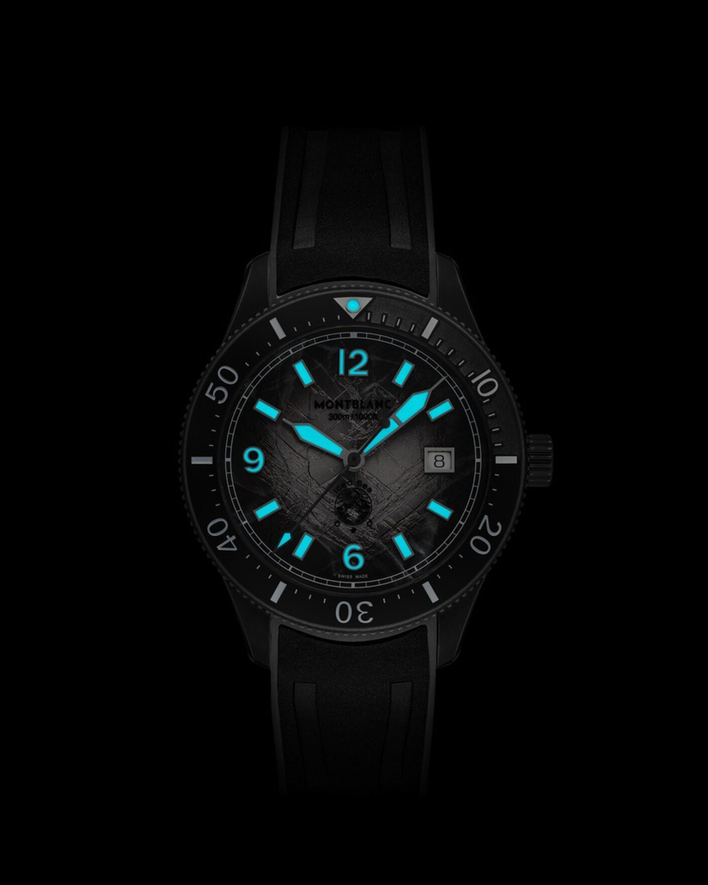 Herr | Montblanc Iced Sea Automatic Date 0 Oxygen Grey | Montblanc | Iced Sea Automatic Date 0 Oxygen Grey