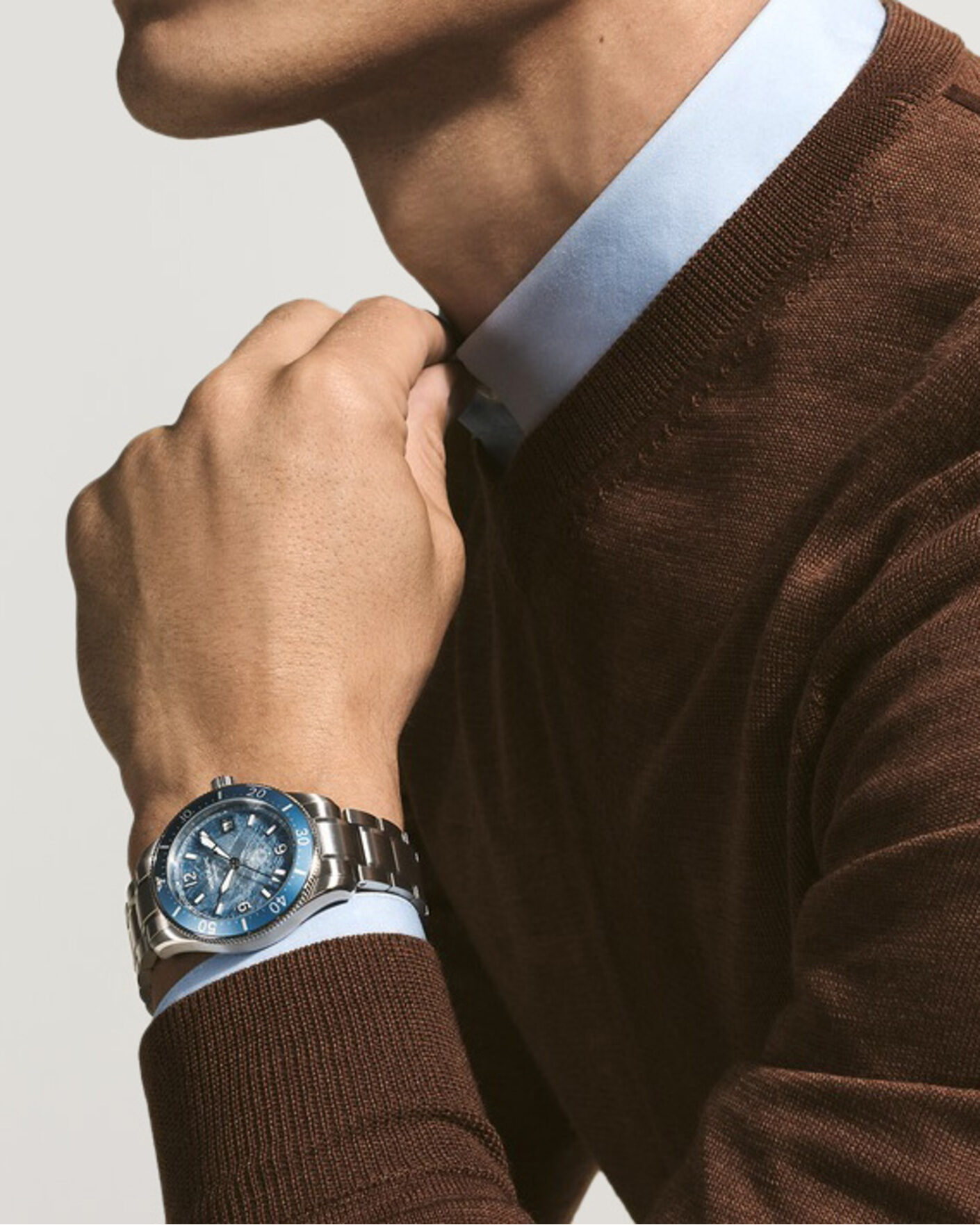 Herr | Montblanc Iced Sea Automatic Date 0 Oxygen Light Blue | Montblanc | Iced Sea Automatic Date 0 Oxygen Light Blue