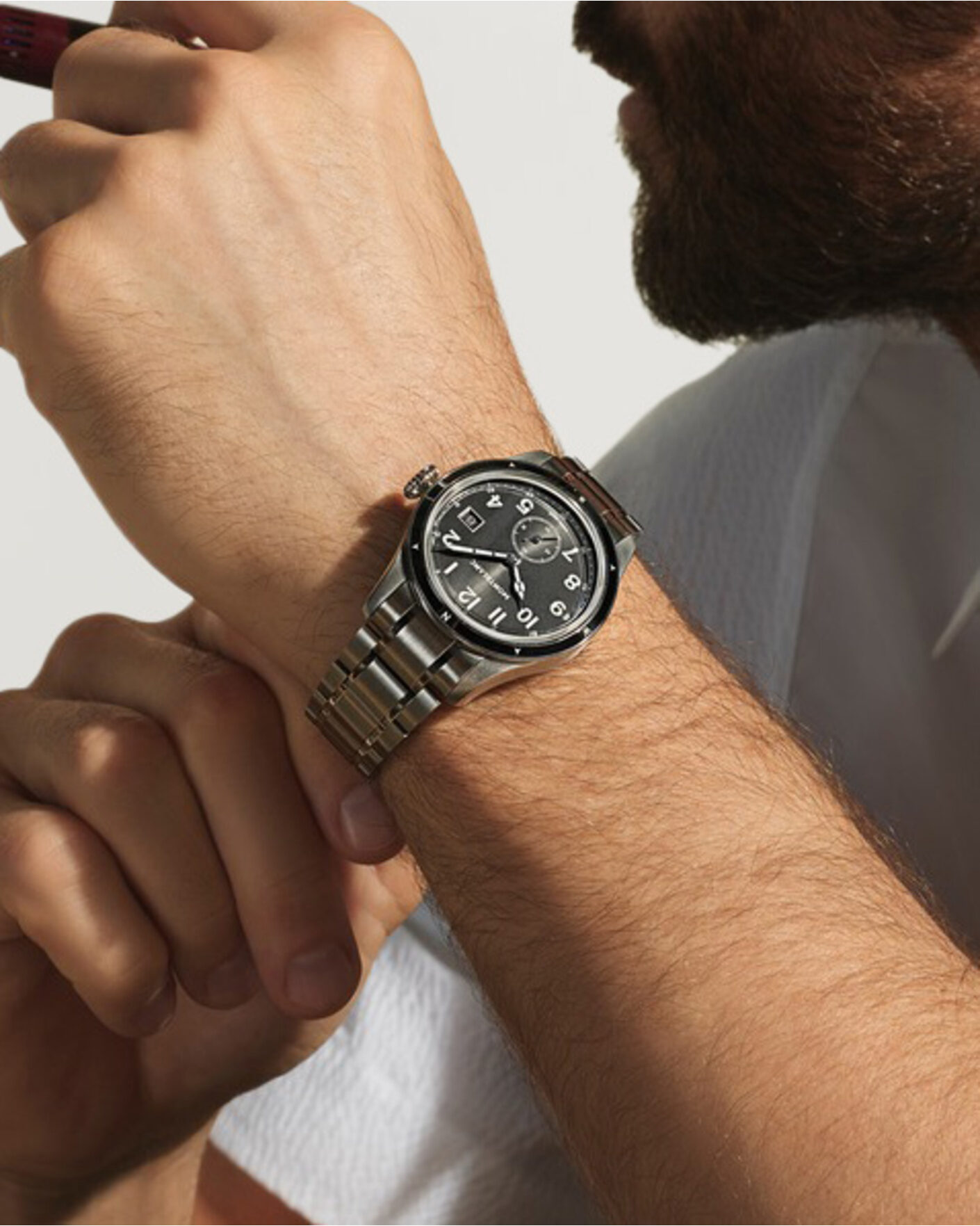 Herr | Montblanc 1858 Small Second 0 Oxygen Black | Montblanc | 1858 Small Second 0 Oxygen Black
