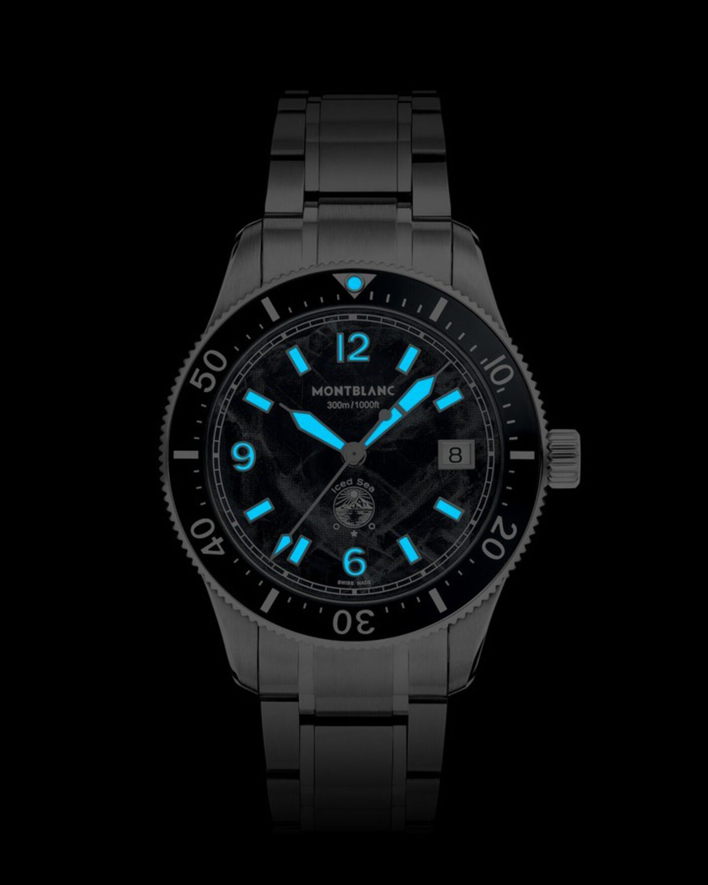 Herr | Montblanc Iced Sea Automatic Date 0 Oxygen Black | Montblanc | Iced Sea Automatic Date 0 Oxygen Black
