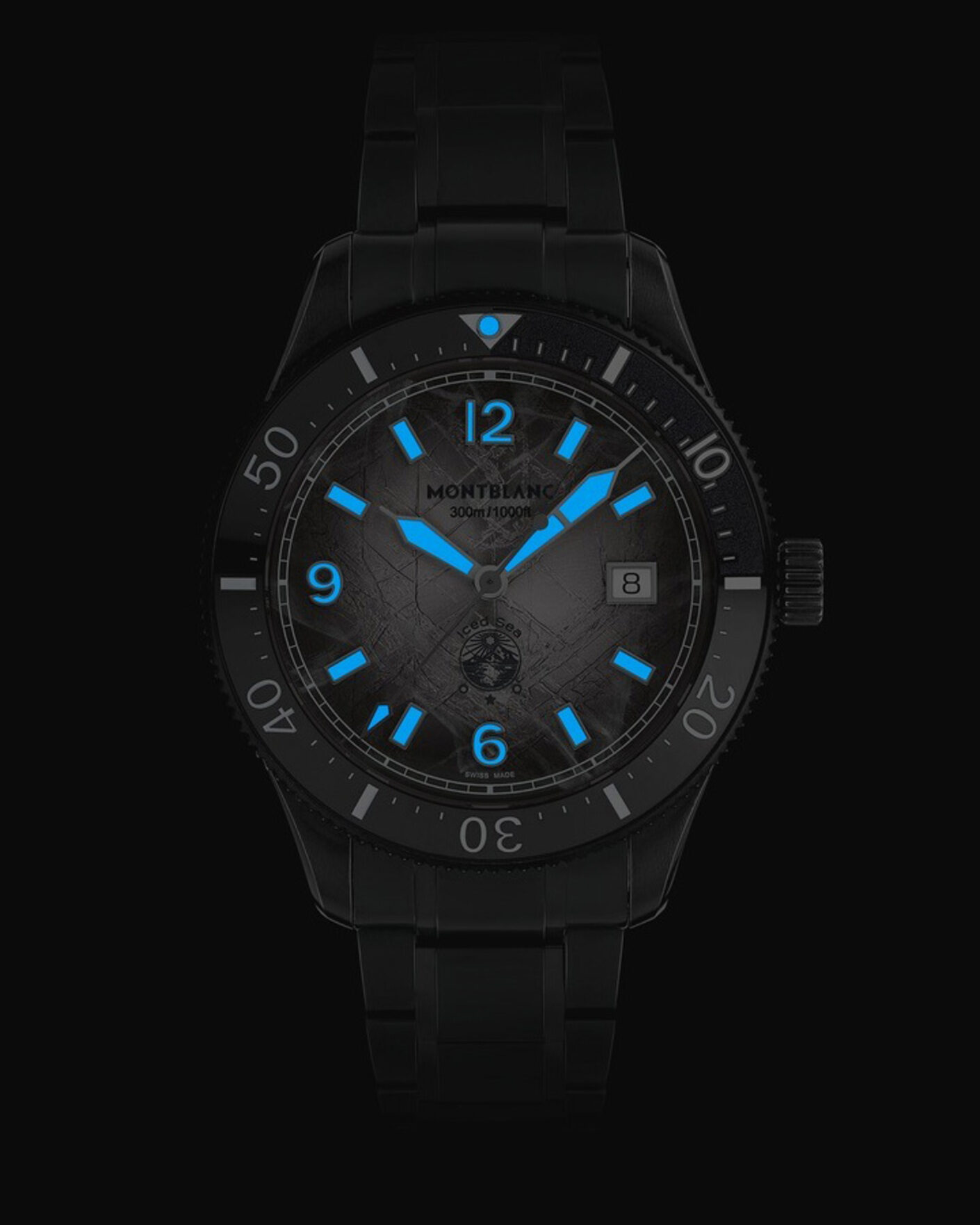 Herr | Montblanc Iced Sea Automatic Date 0 Oxygen Grey | Montblanc | Iced Sea Automatic Date 0 Oxygen Grey