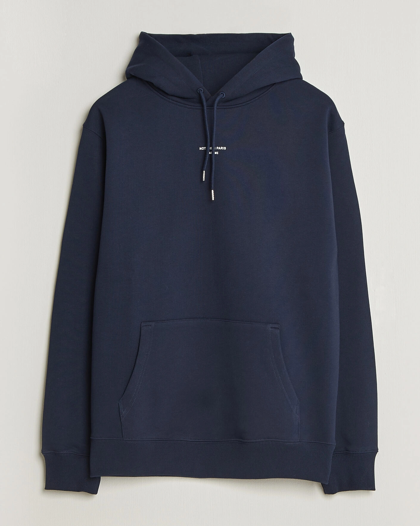 Herr | Tröjor | Drôle de Monsieur | Classic Slogan Hoodie Navy