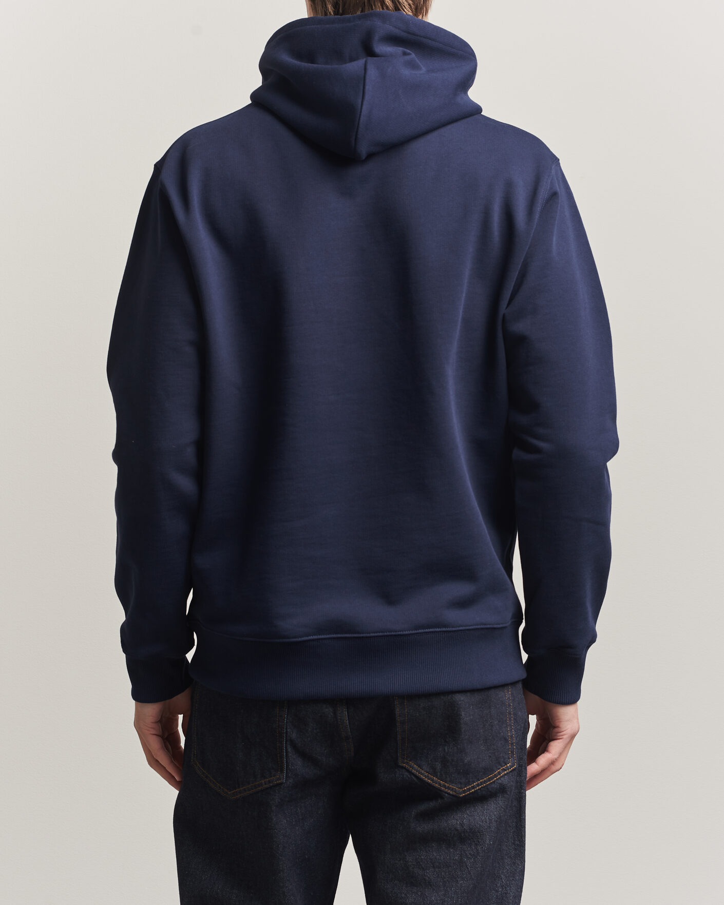 Herr | Tröjor | Drôle de Monsieur | Classic Slogan Hoodie Navy