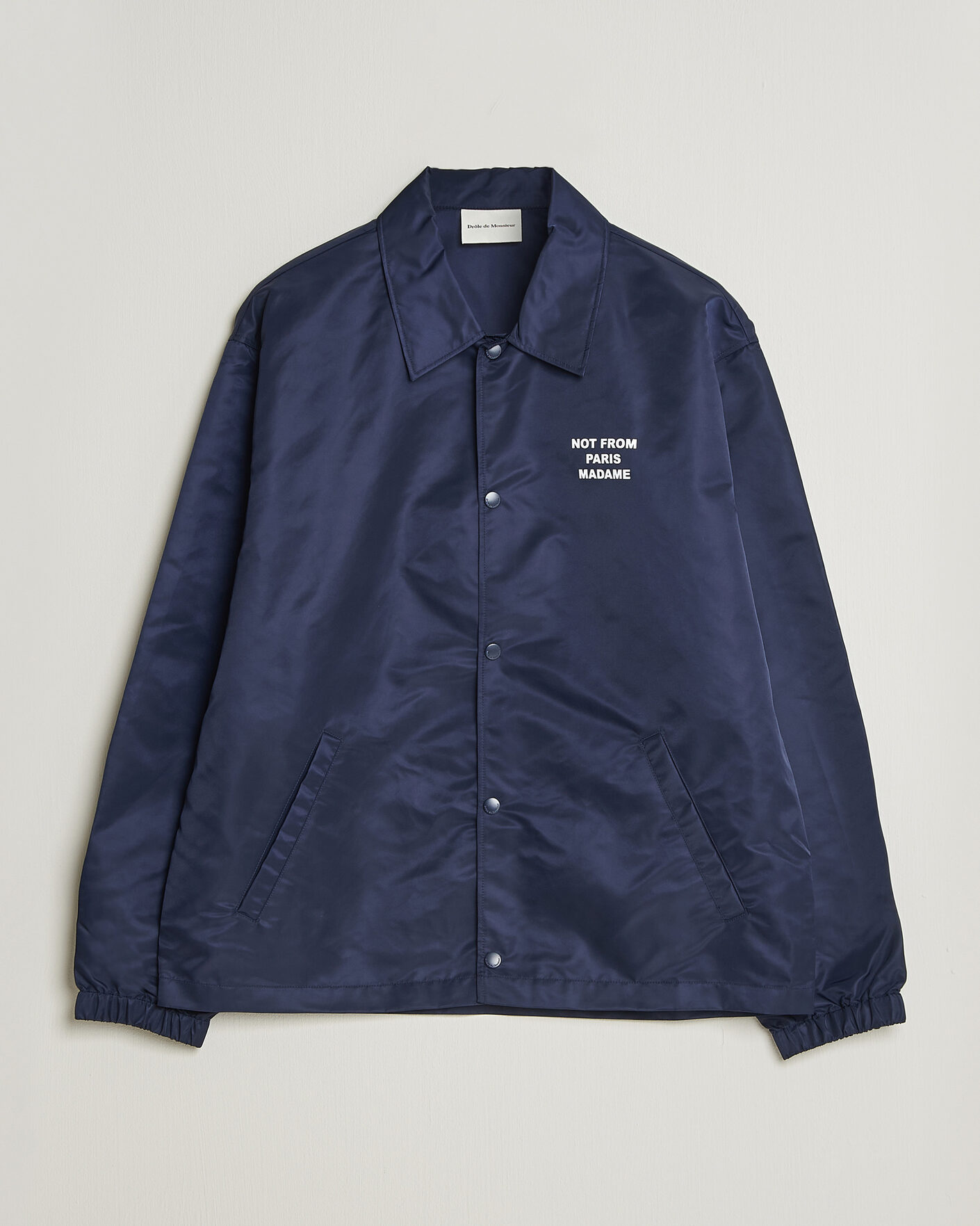 Herr | Jackor | Drôle de Monsieur | La Veste Slogan Jacket Navy