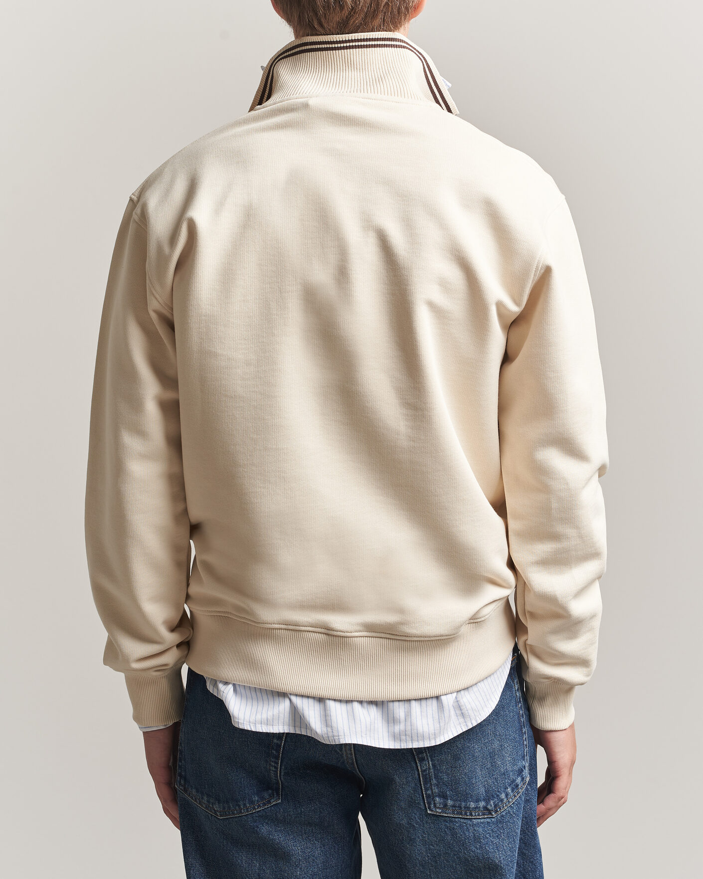 Herr | Tröjor | Drôle de Monsieur | Tipped Rugger Light Sand