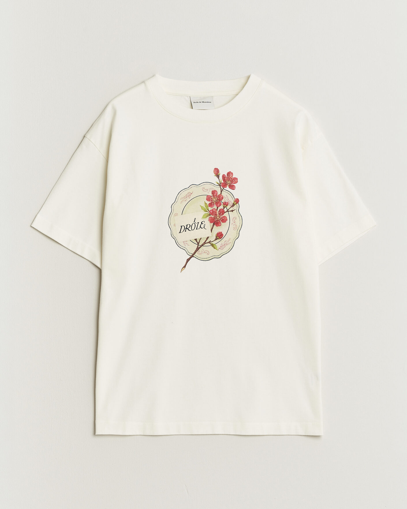 Herr | T-Shirts | Drôle de Monsieur | Porcelaine T-shirt Off White