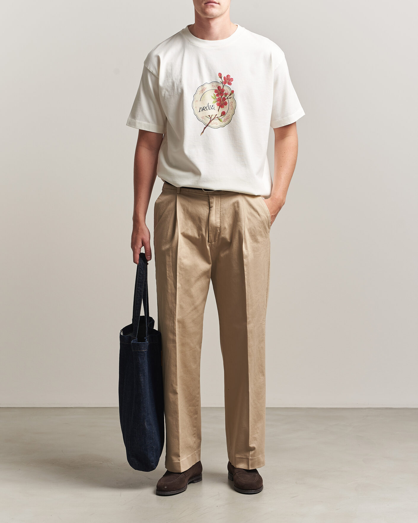 Herr | T-Shirts | Drôle de Monsieur | Porcelaine T-shirt Off White