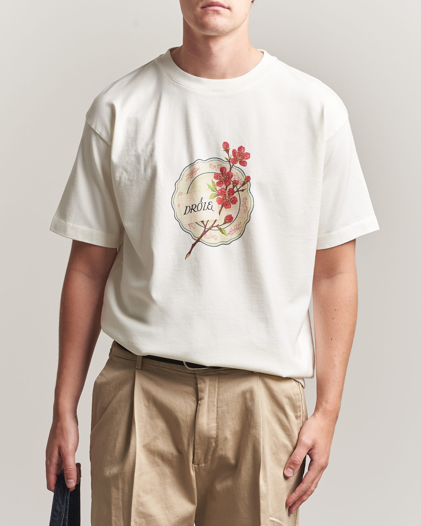 Herr | T-Shirts | Drôle de Monsieur | Porcelaine T-shirt Off White