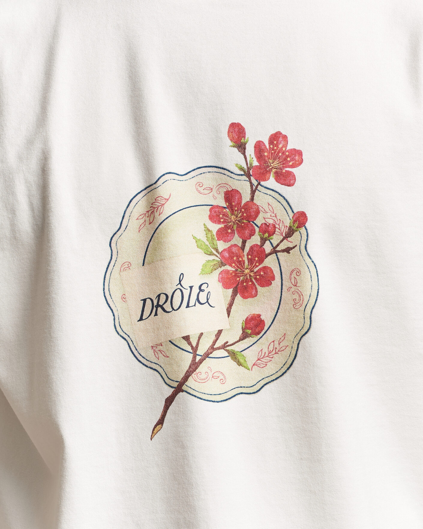Herr | T-Shirts | Drôle de Monsieur | Porcelaine T-shirt Off White