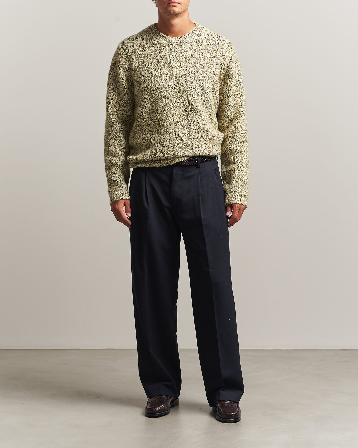 Herr | Tröjor | Massimo Alba | Chad Mouline Sweater Olive