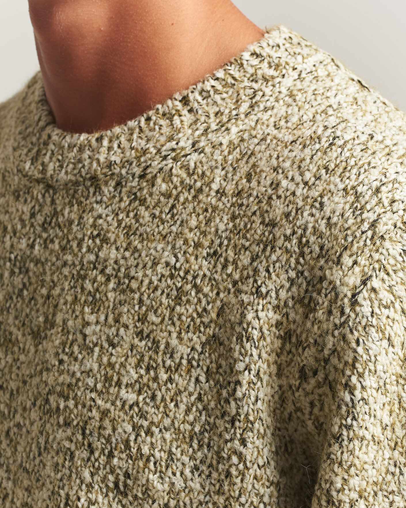 Herr | Tröjor | Massimo Alba | Chad Mouline Sweater Olive