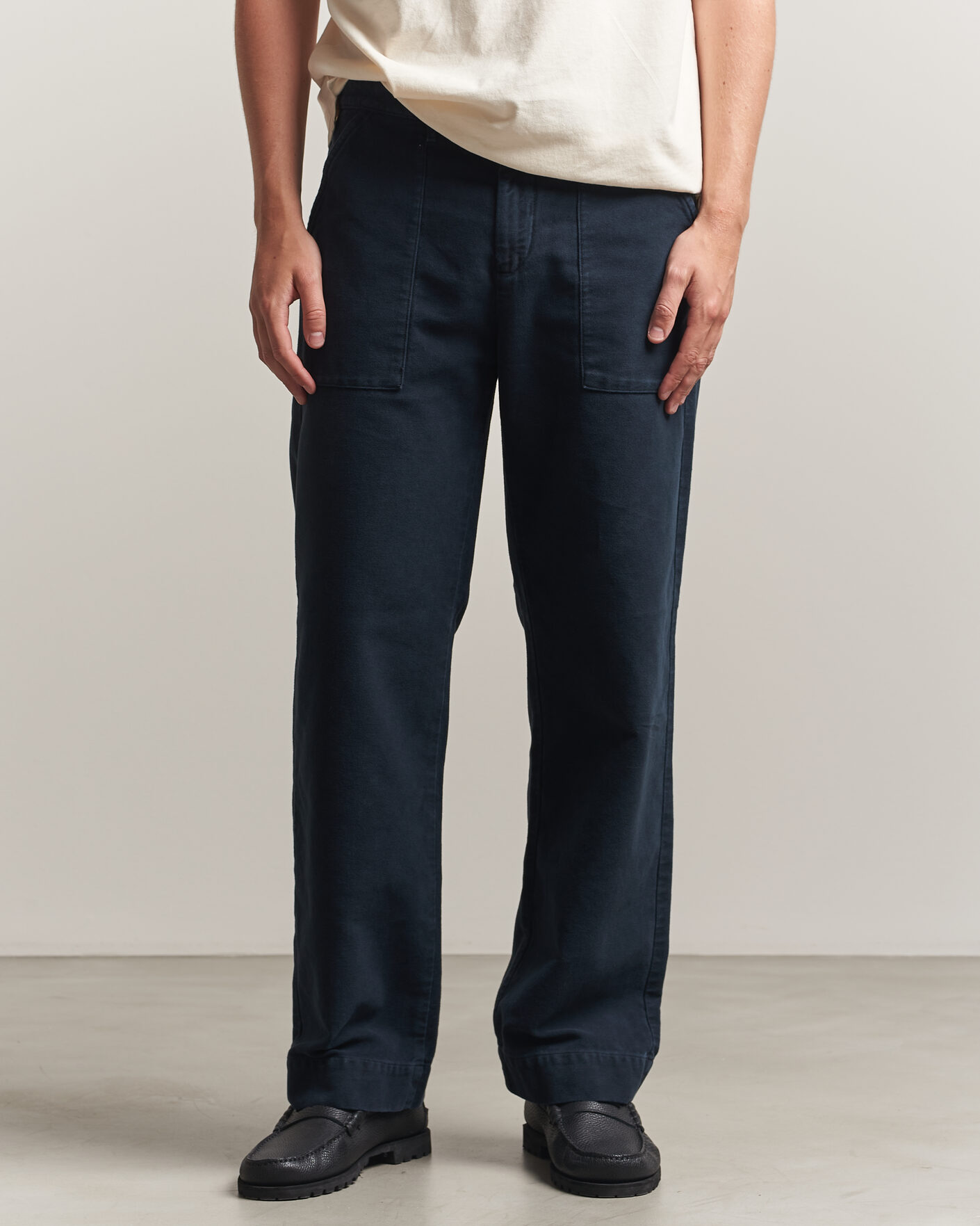 Herr | Byxor | Massimo Alba | Regata Moleksine Pants Navy