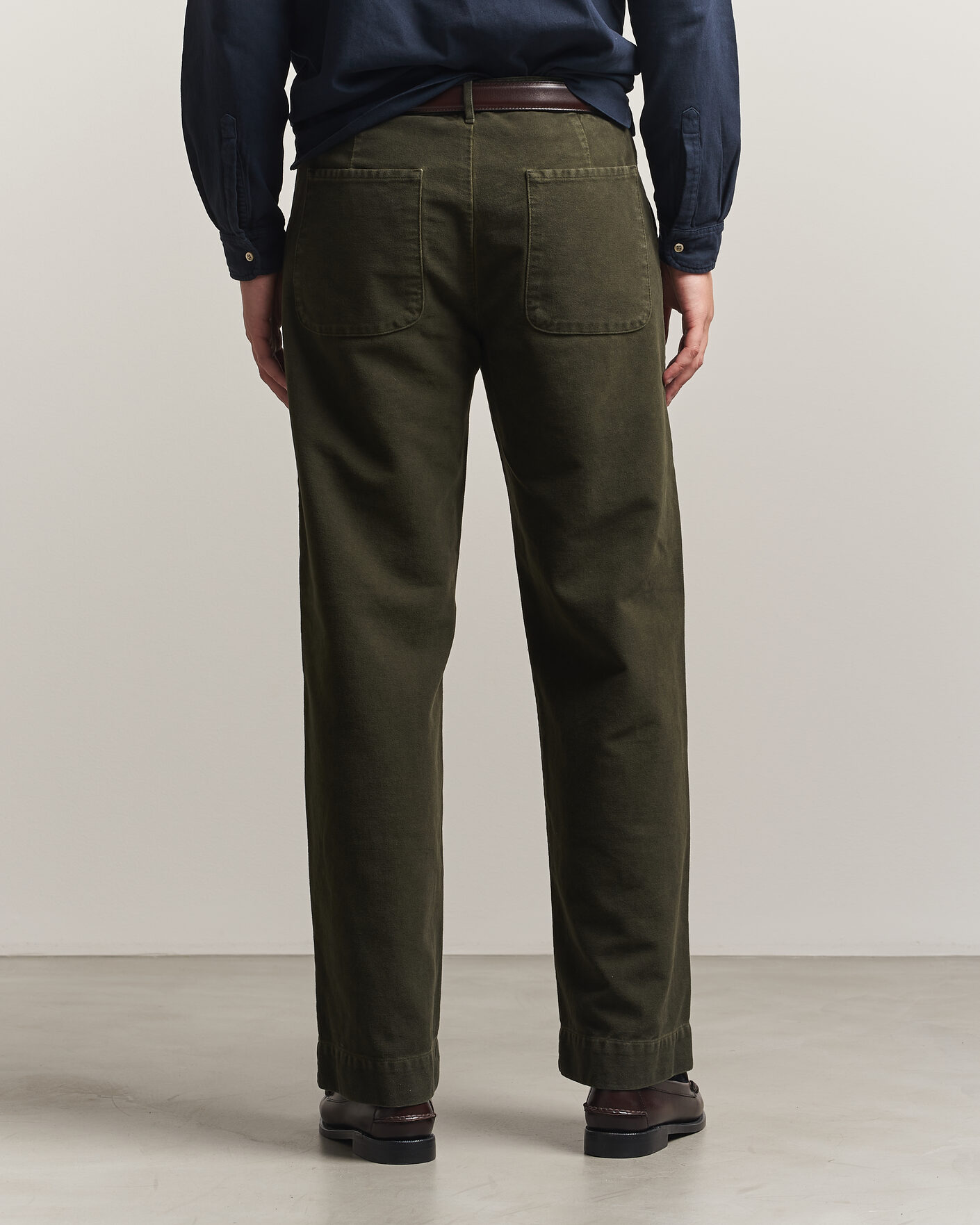 Herr | Byxor | Massimo Alba | Regata Moleksine Pants Forest Night