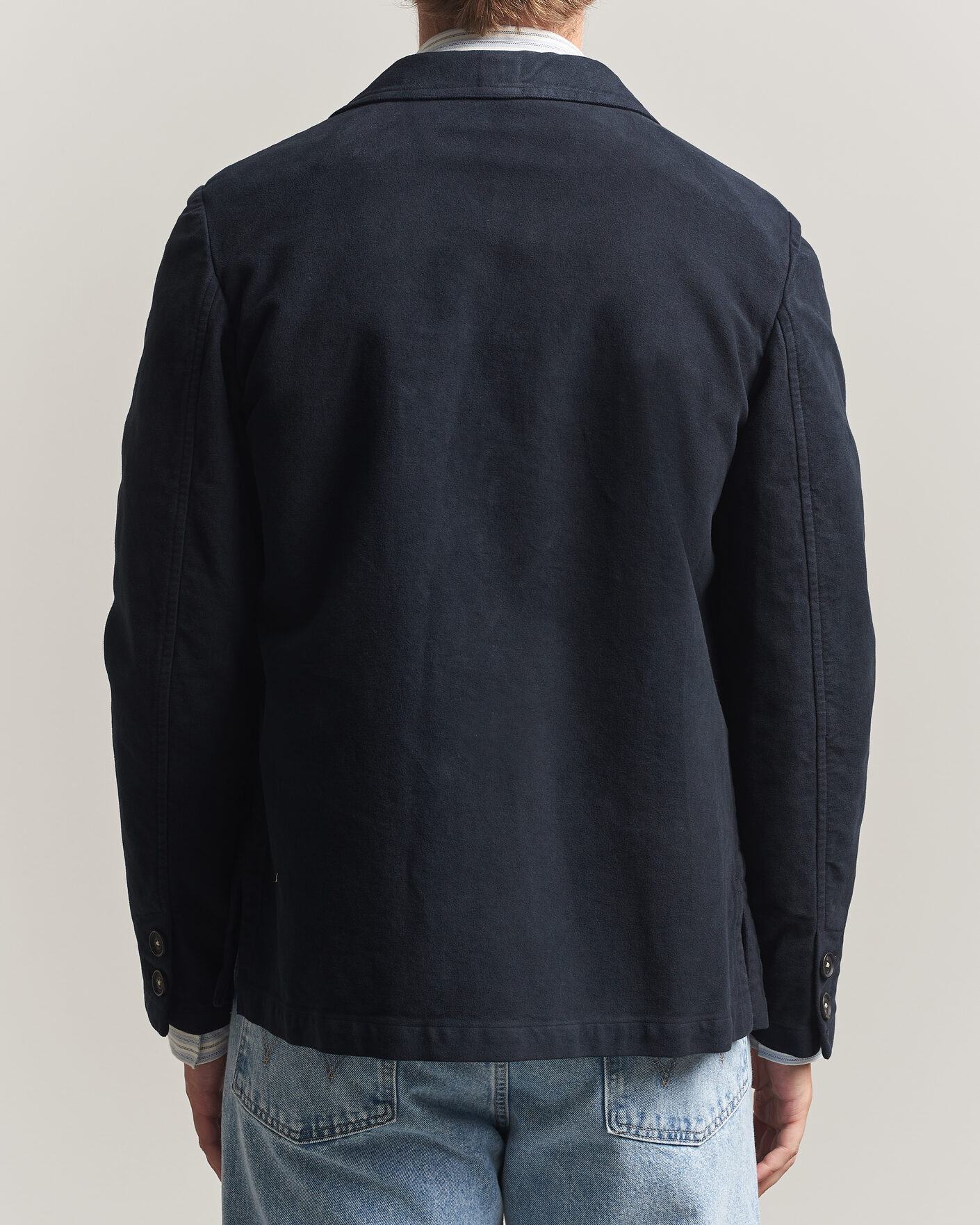 Herr | Kavajer | Massimo Alba | Baglietto Moleskine Jacket Navy