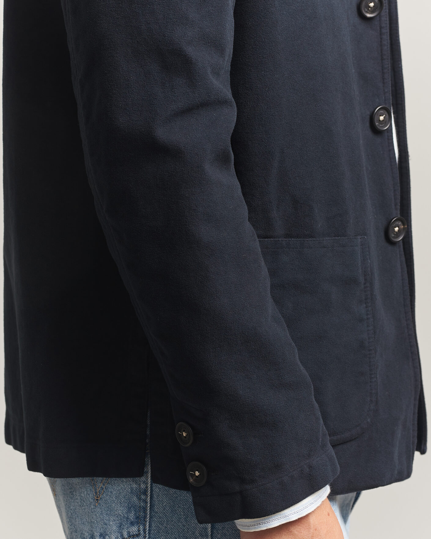 Herr | Kavajer | Massimo Alba | Baglietto Moleskine Jacket Navy