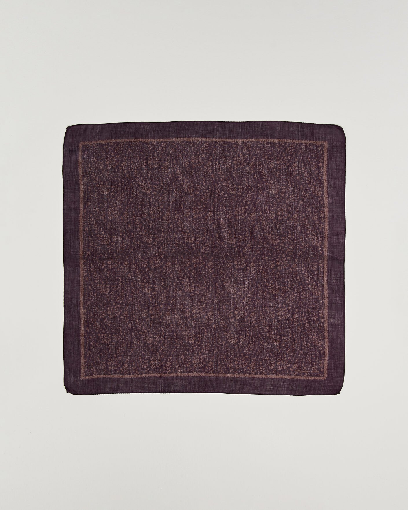 Herr | Scarves | Massimo Alba | Cashmere/Silk Bandana Burgundy