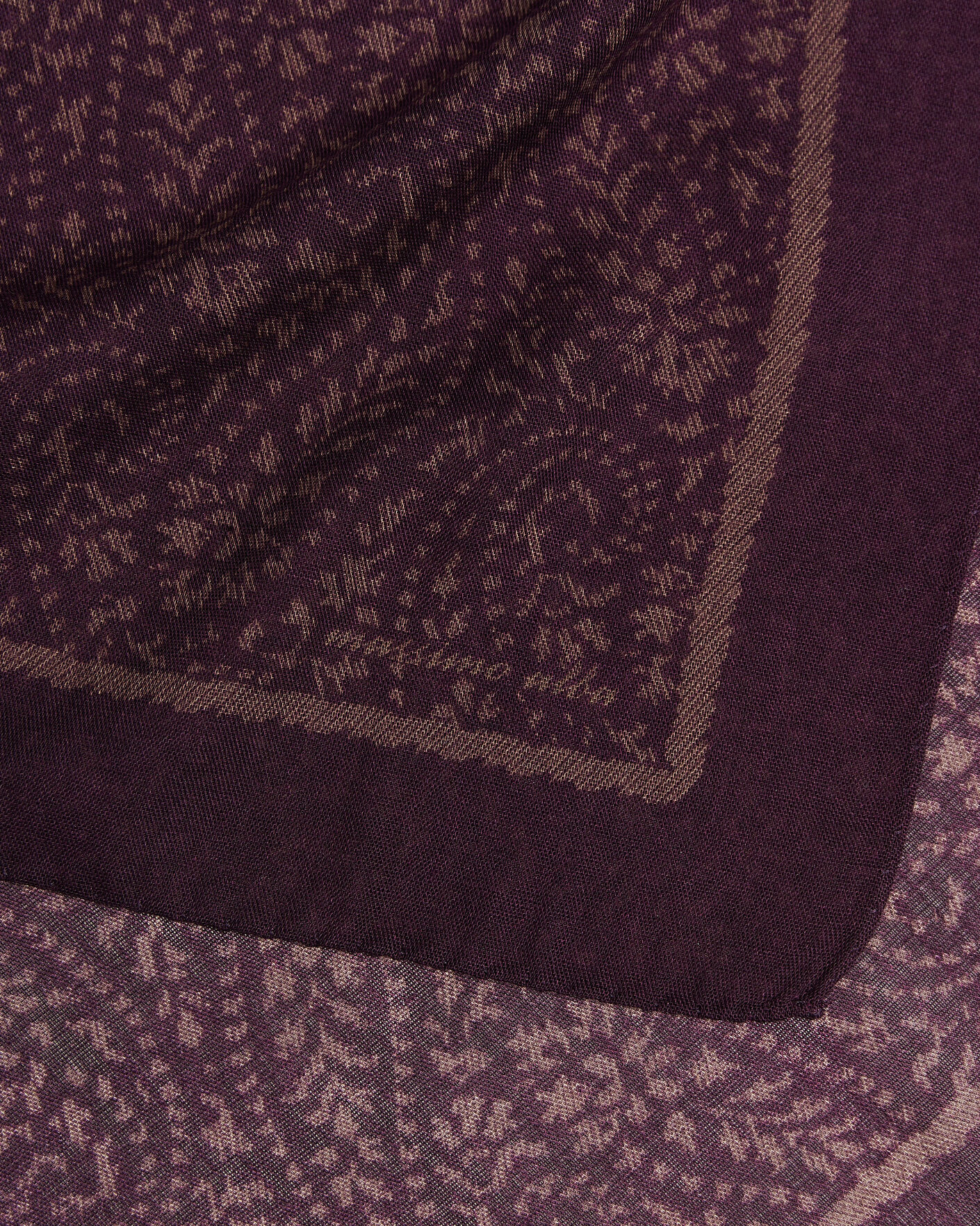 Herr | Scarves | Massimo Alba | Cashmere/Silk Bandana Burgundy
