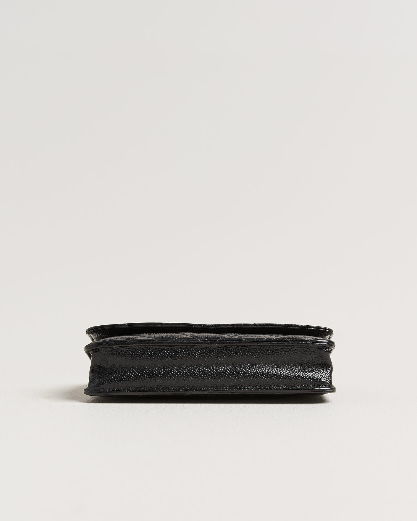 Herr | Pre-Owned & Vintage Bags | Chanel Pre-Owned | Wallet On Chain Caviar Leather Black