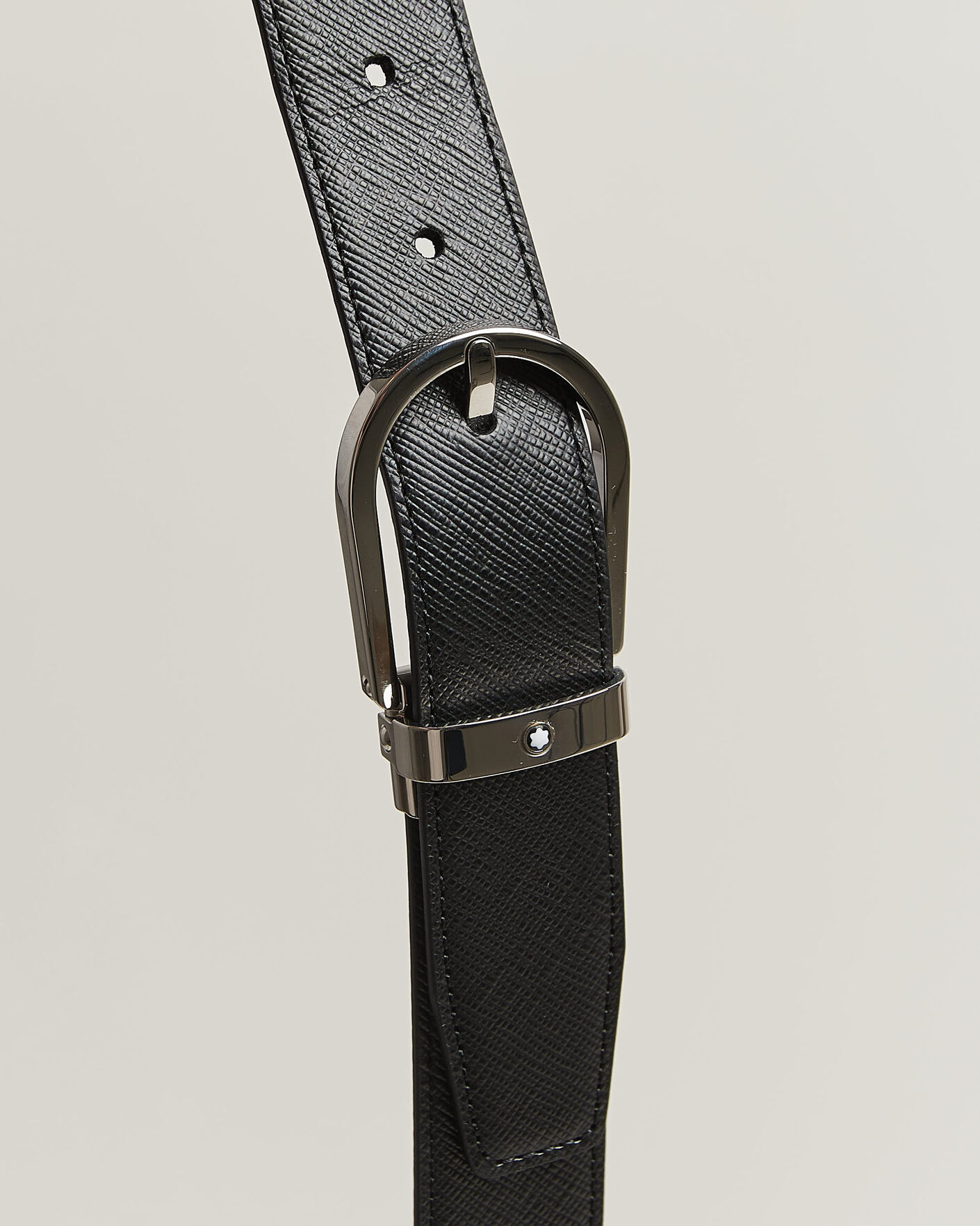 Herr | Bälten | Montblanc | Sartoial Horseshoe 30mm Reversible Belt Black/Brown