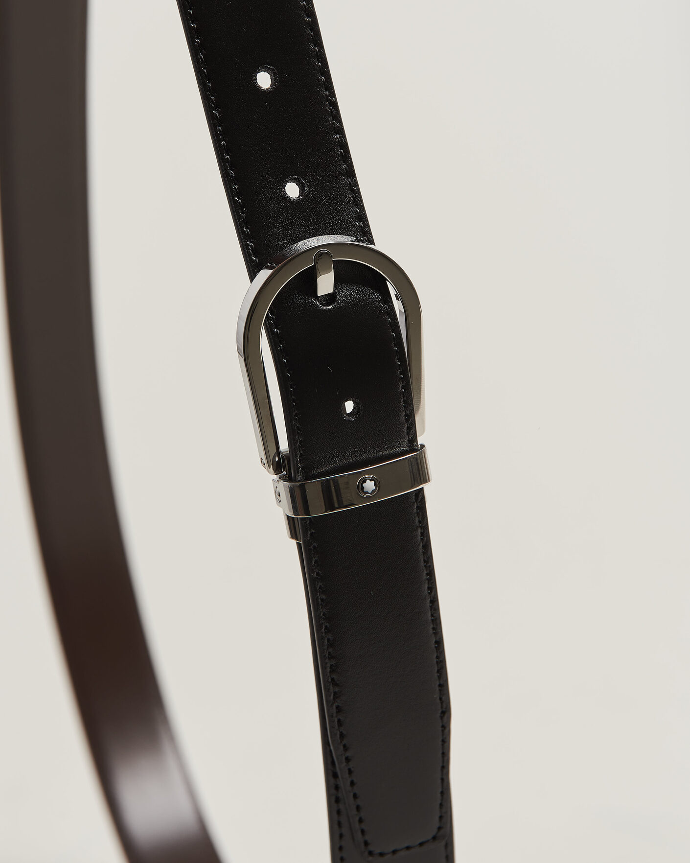 Herr | Bälten | Montblanc | Meisterstück Horseshoe 30mm Reversible Belt Black/Brown