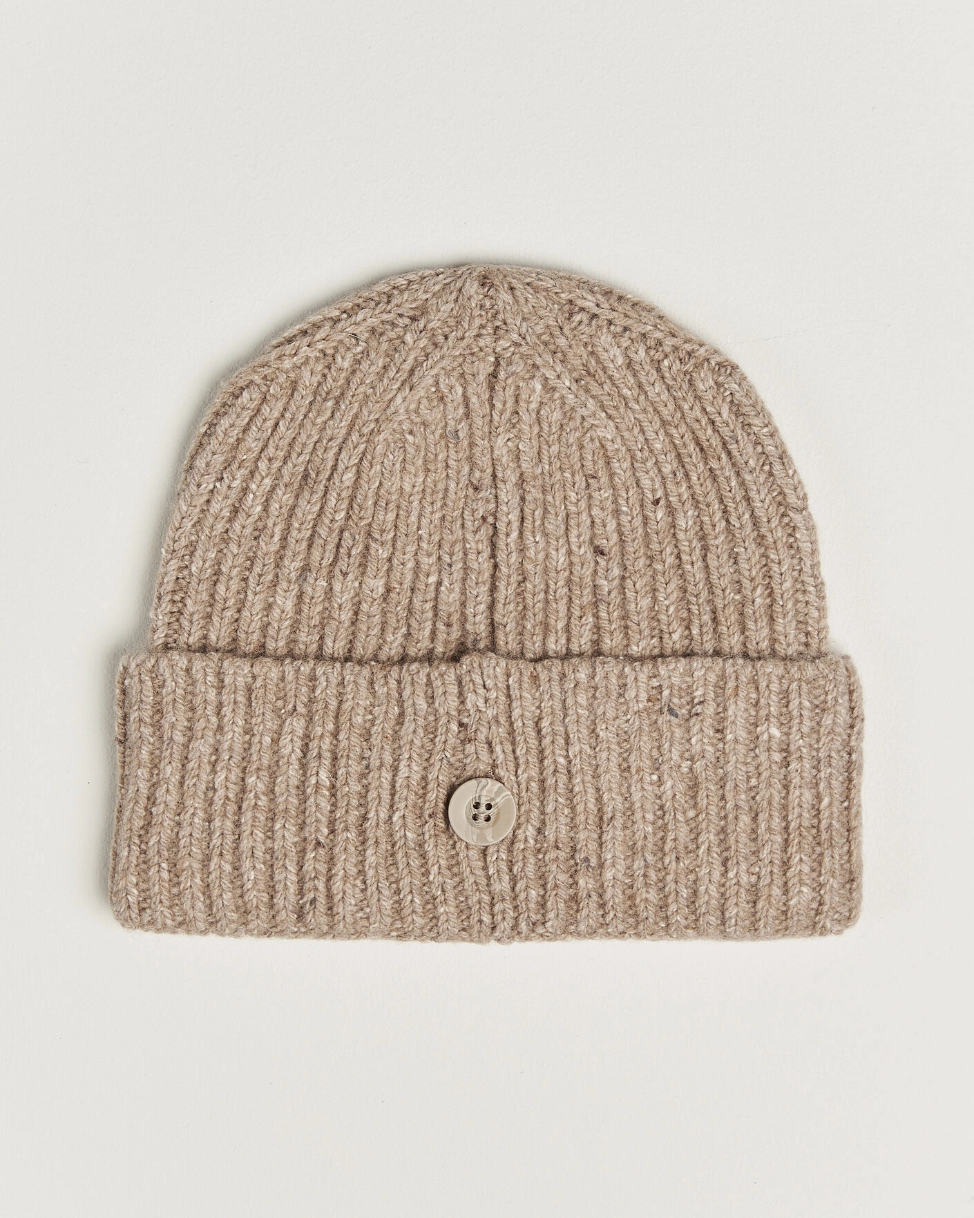Herr | Mössor | Carhartt WIP | Anglistic Wool/Cotton Beanie Specled Fleur De Sel