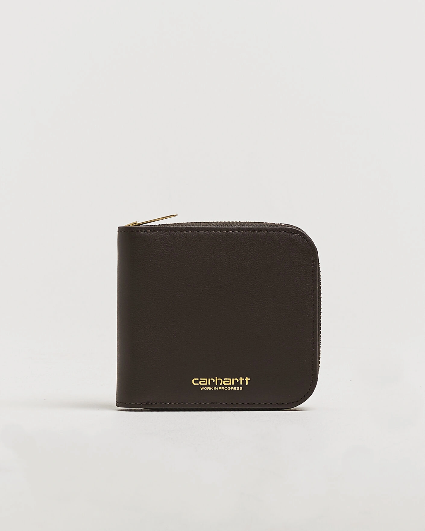 Herr | Plånböcker | Carhartt WIP | Leather Zip Wallet Tobacco