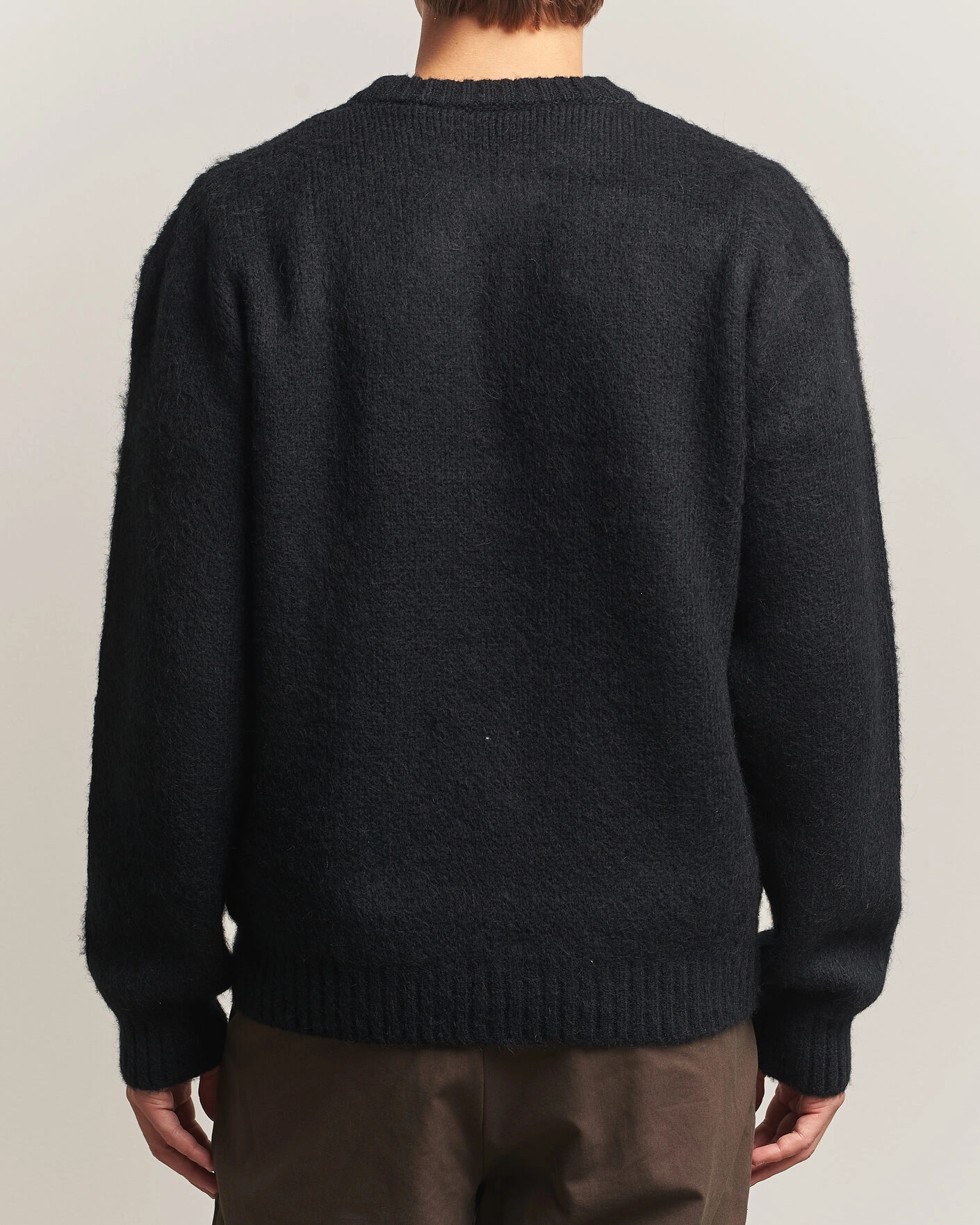 Herr | Tröjor | Carhartt WIP | Merton Knitted Alpaca Sweater Black