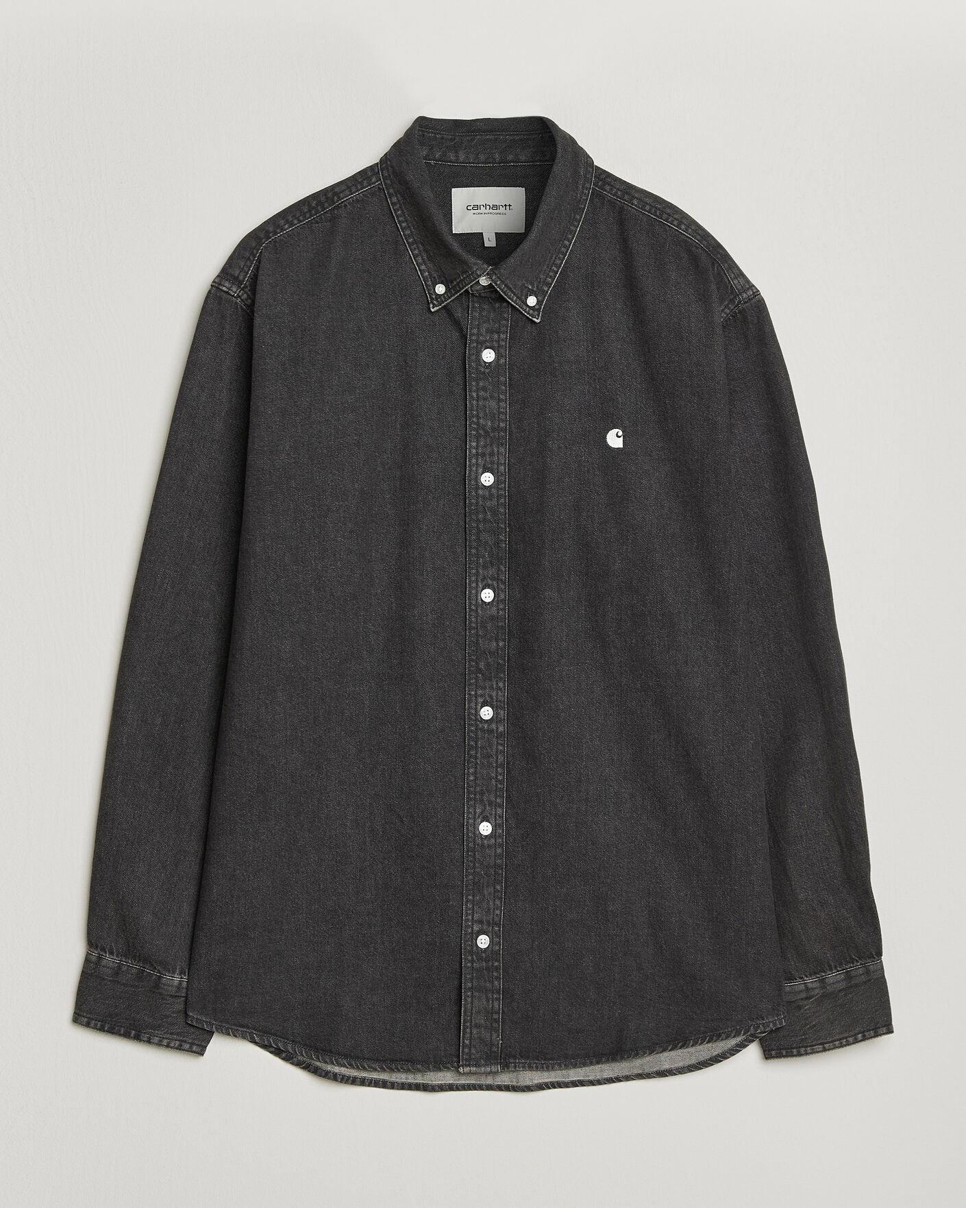 Herr | Skjortor | Carhartt WIP | Lucas Denim Shirt Black