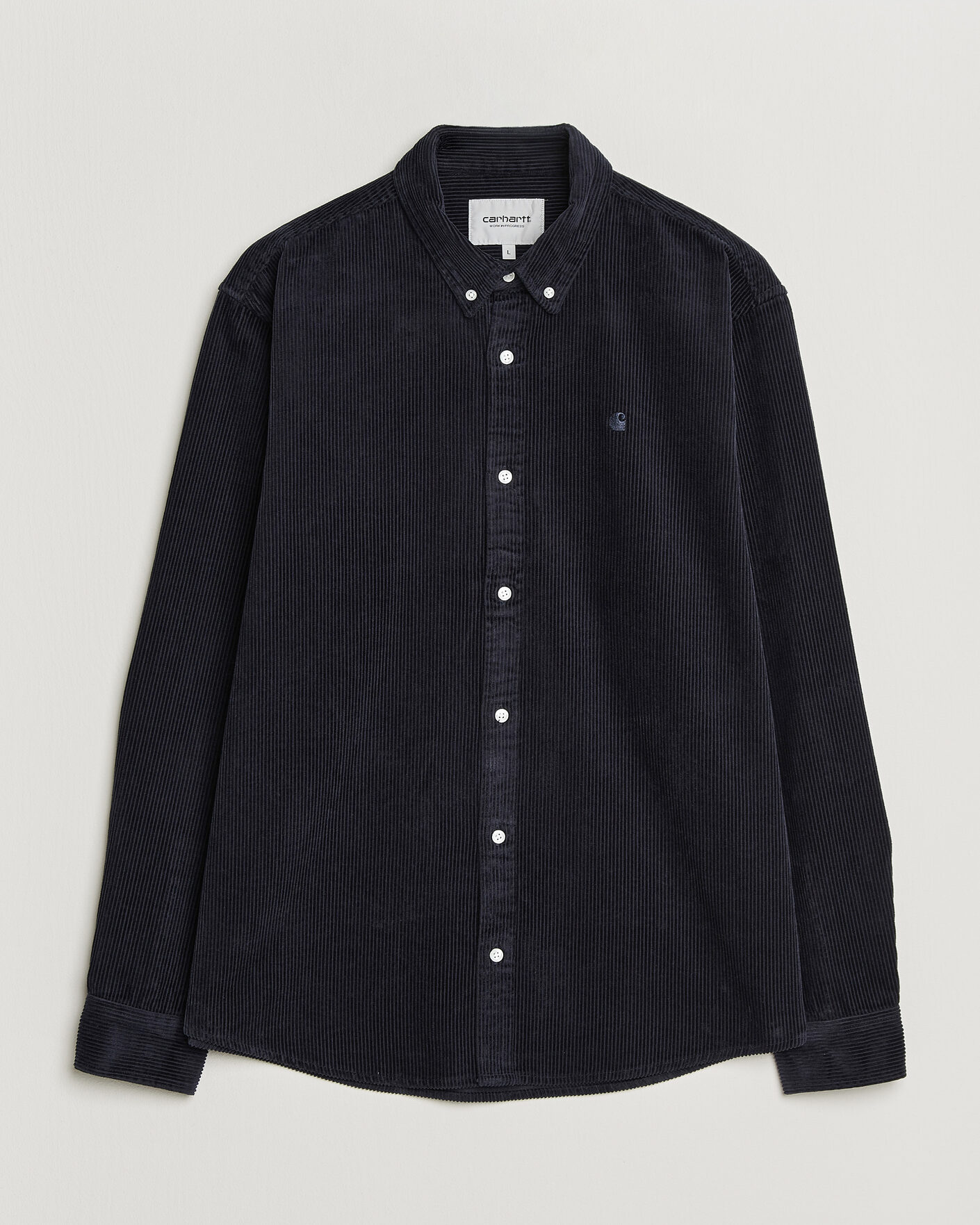Herr | Skjortor | Carhartt WIP | Madison Cord Shirt Dark Navy