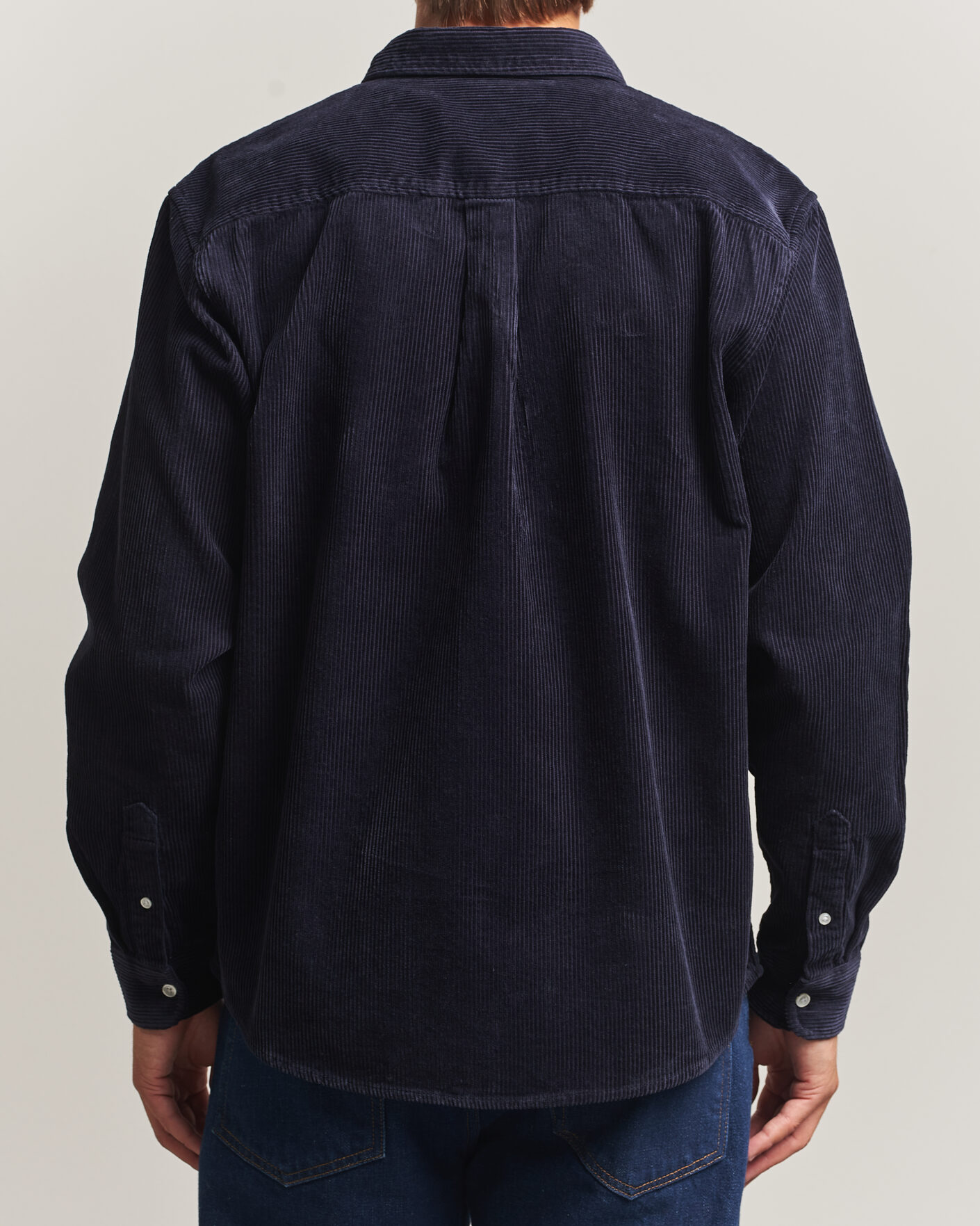 Herr | Skjortor | Carhartt WIP | Madison Cord Shirt Dark Navy