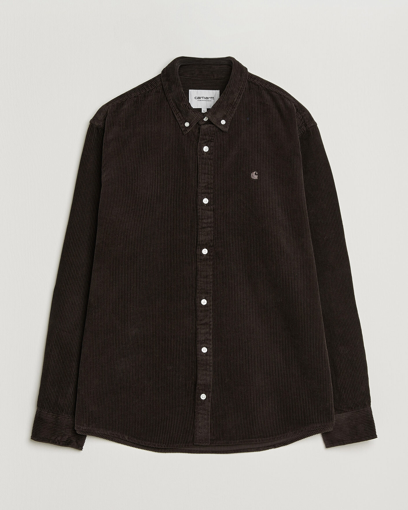 Herr | Skjortor | Carhartt WIP | Madison Cord Shirt Tobacco