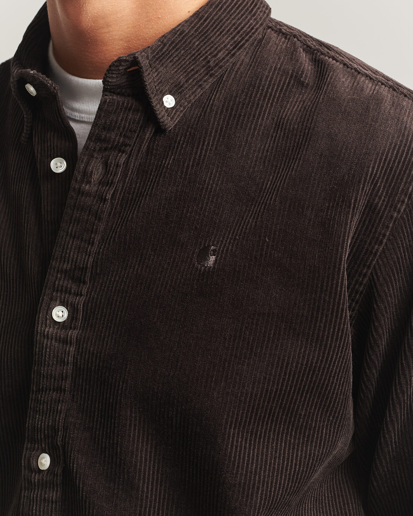 Herr | Skjortor | Carhartt WIP | Madison Cord Shirt Tobacco