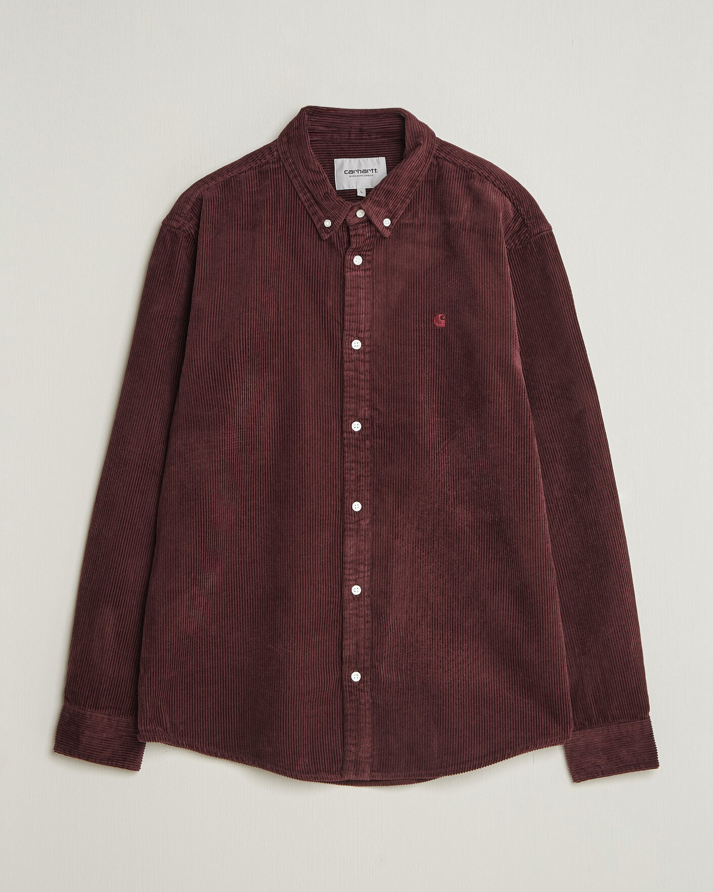 Herr | Skjortor | Carhartt WIP | Madison Cord Shirt Amarone