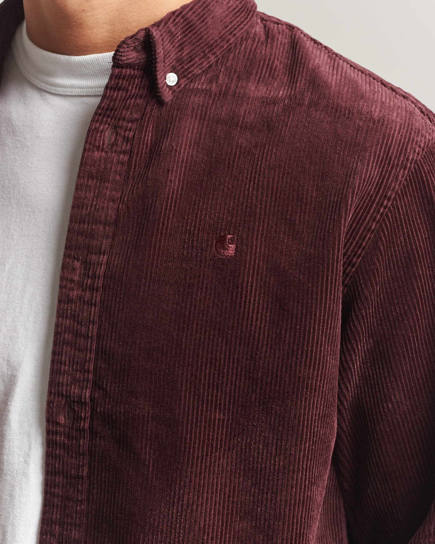Herr | Skjortor | Carhartt WIP | Madison Cord Shirt Amarone