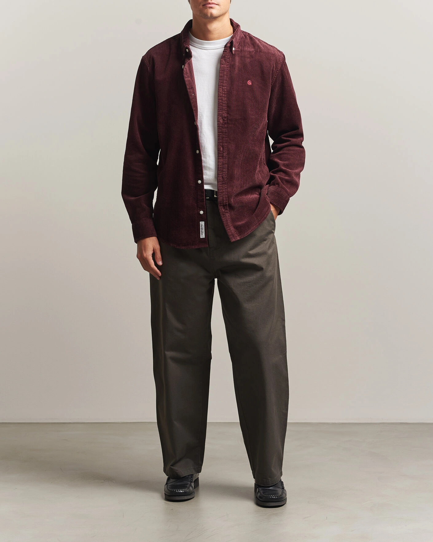 Herr | Byxor | Carhartt WIP | Brady Pants Shungite