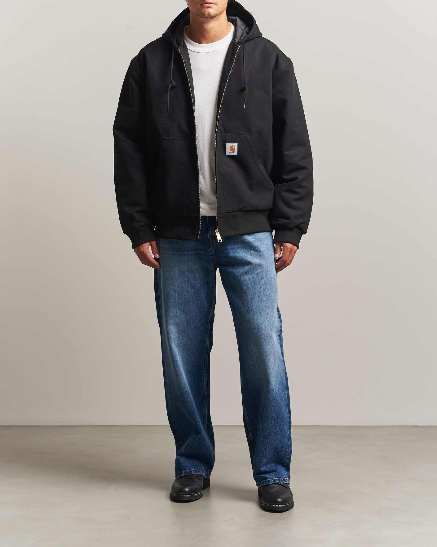 Herr | Byxor | Carhartt WIP | Payson Pant Blue Marble Used Wash