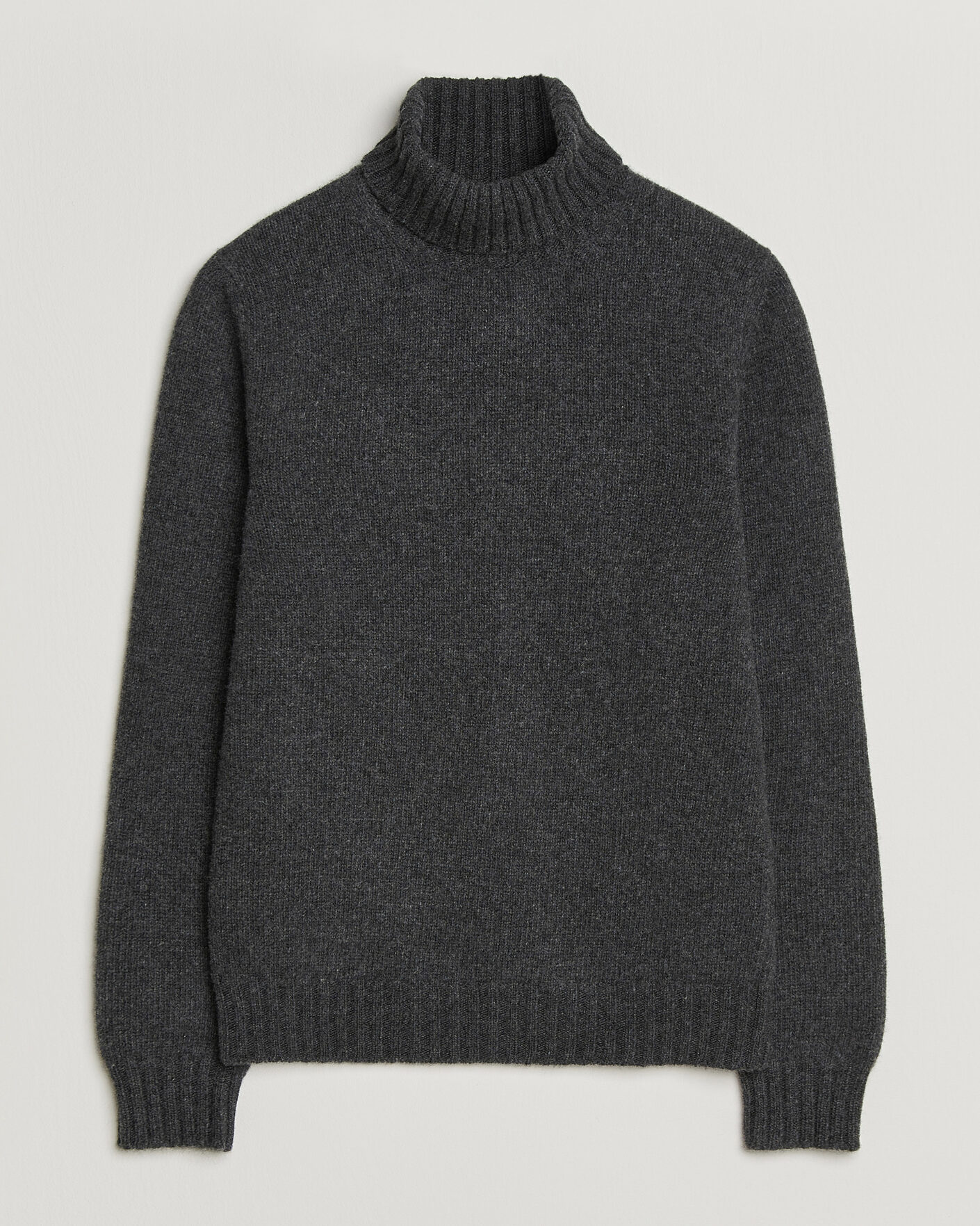 Herr | Tröjor | Fedeli | Wool/Cashmere Rollneck Anthracite