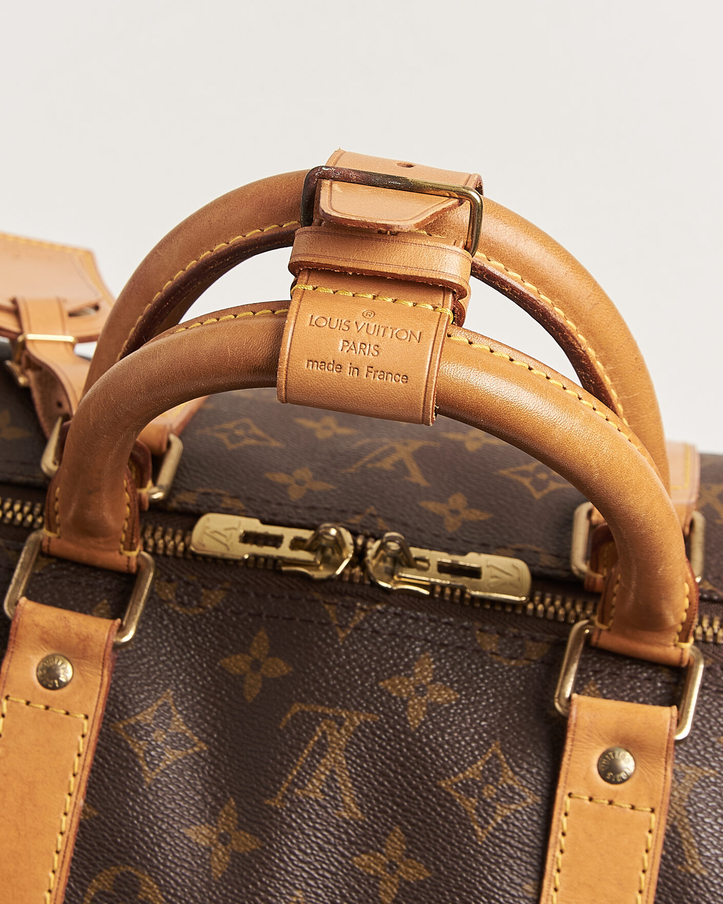 Herr | Pre-Owned & Vintage Bags | Louis Vuitton Pre-Owned | Keepall 55 Monogram