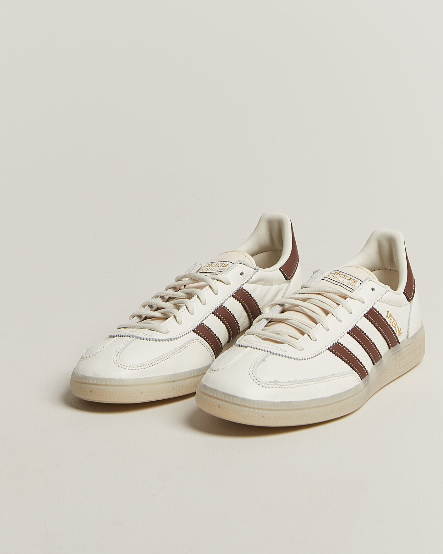 Herr | Sneakers | adidas Originals | Handball Spezial Sneaker White/Brown