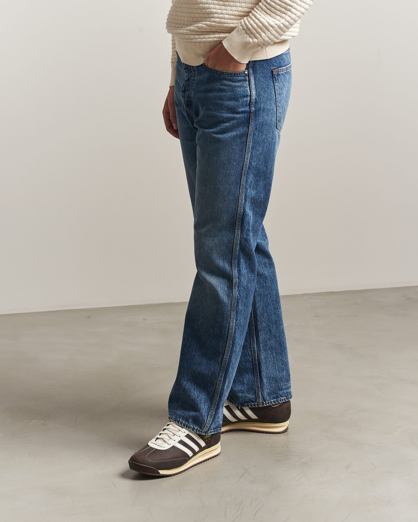 Herr | Sneakers | adidas Originals | SL 72 RS Sneaker Brown/White