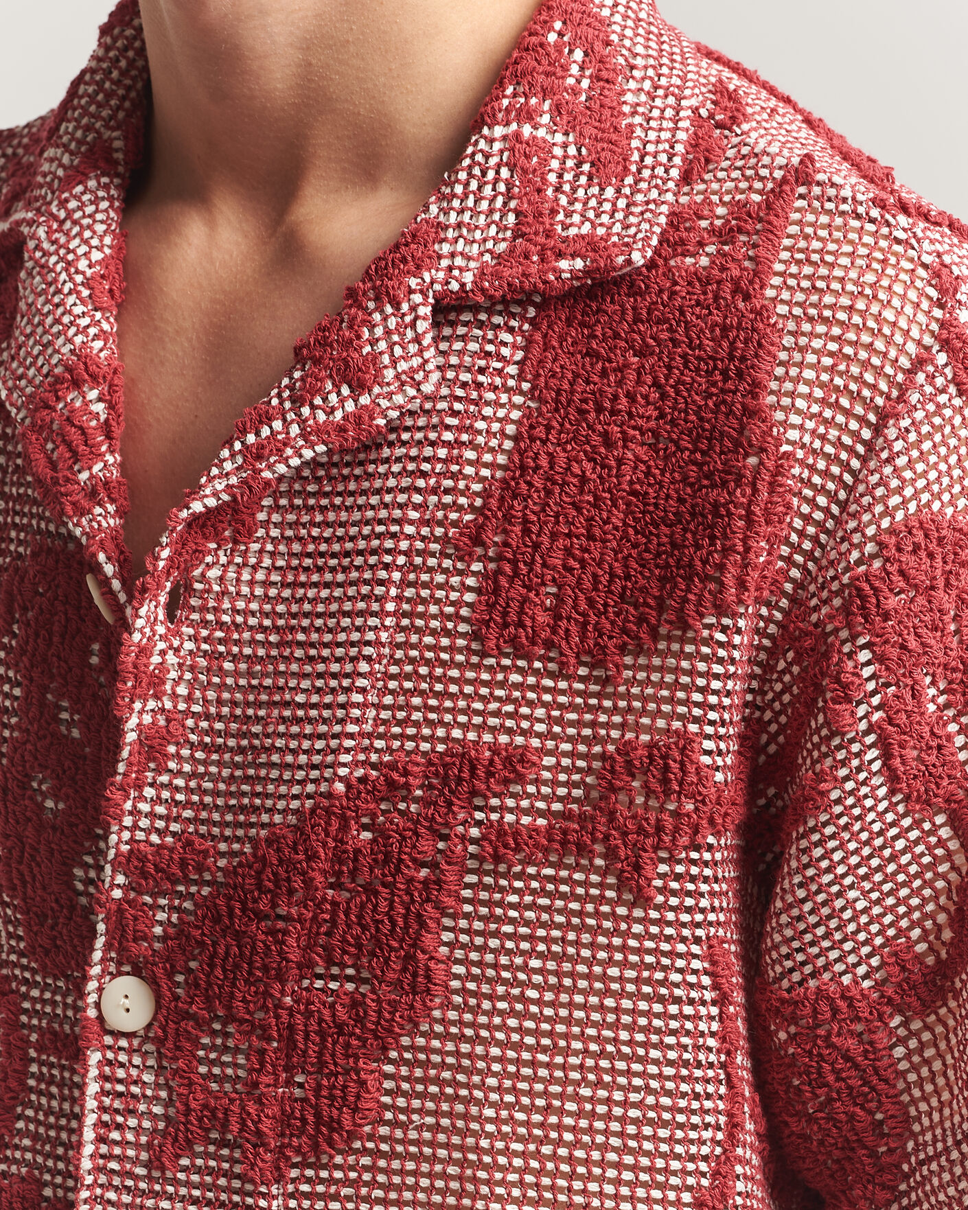 Herr | Skjortor | OAS | Arcano Cuba Short Sleeve Shirt Red