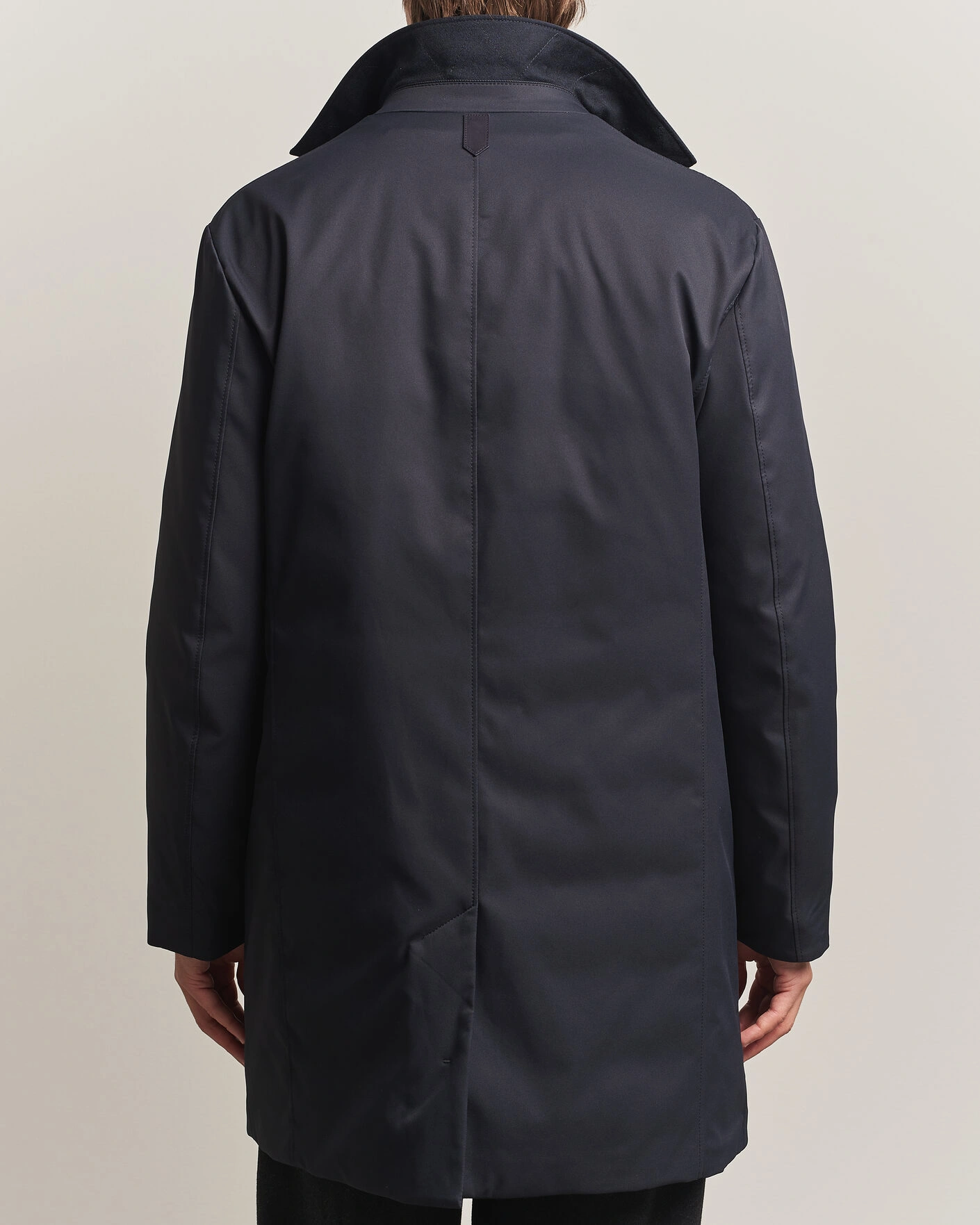 Herr | Jackor | Canali | Zip Liner Down Coat Navy