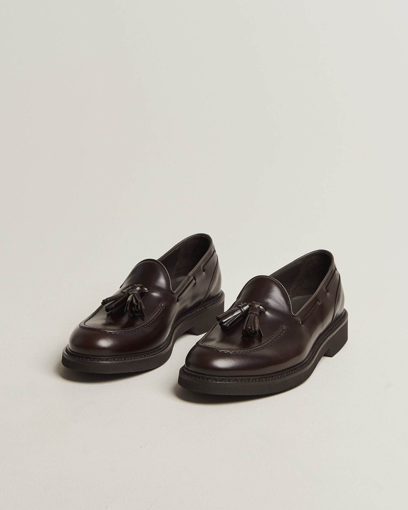 Herr | Loafers | Canali | Tassel Loafers Dark Brown Calf
