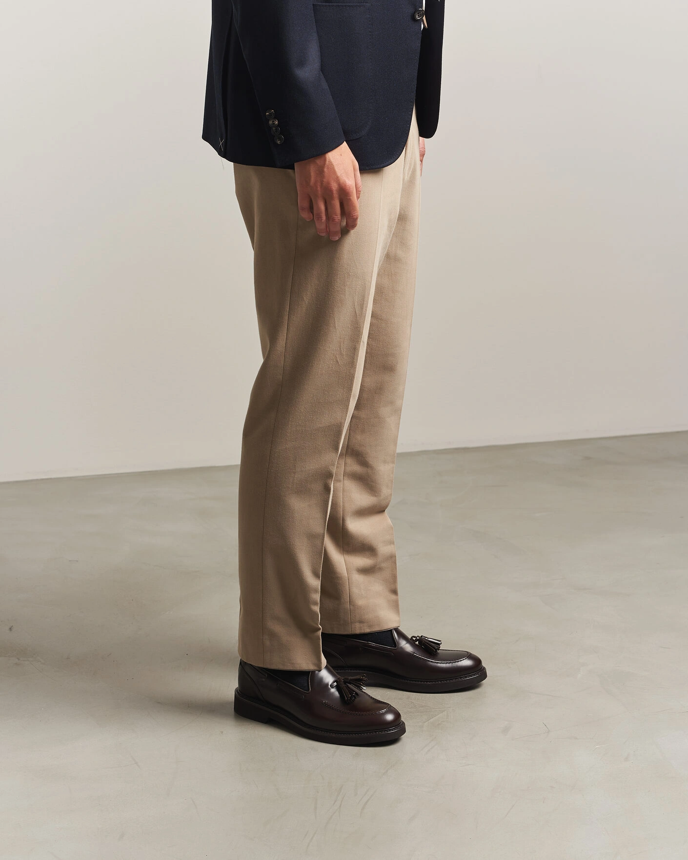 Herr | Loafers | Canali | Tassel Loafers Dark Brown Calf