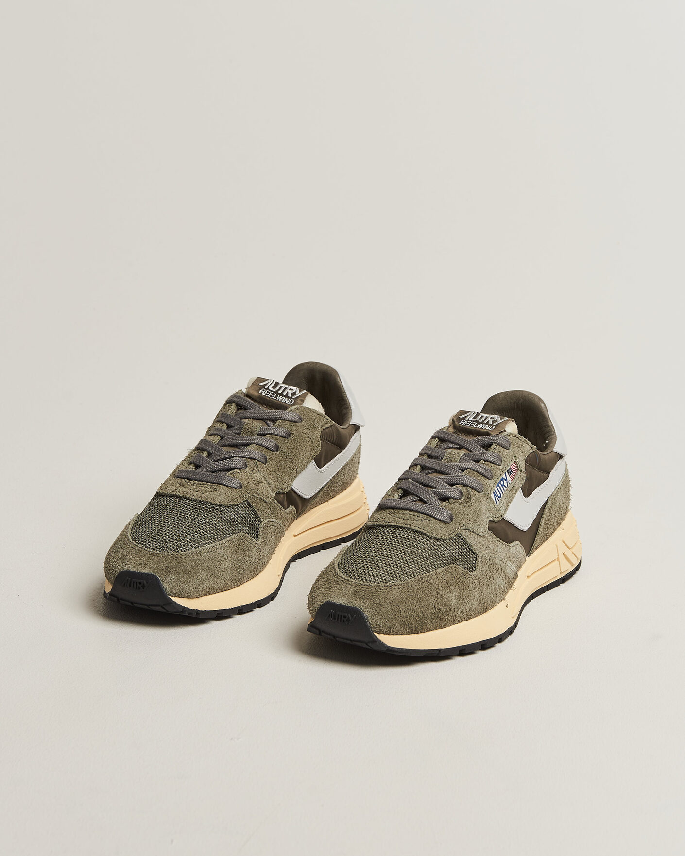 Herr | Sneakers | Autry | Reelwind Running Sneaker Olive Night/Grey