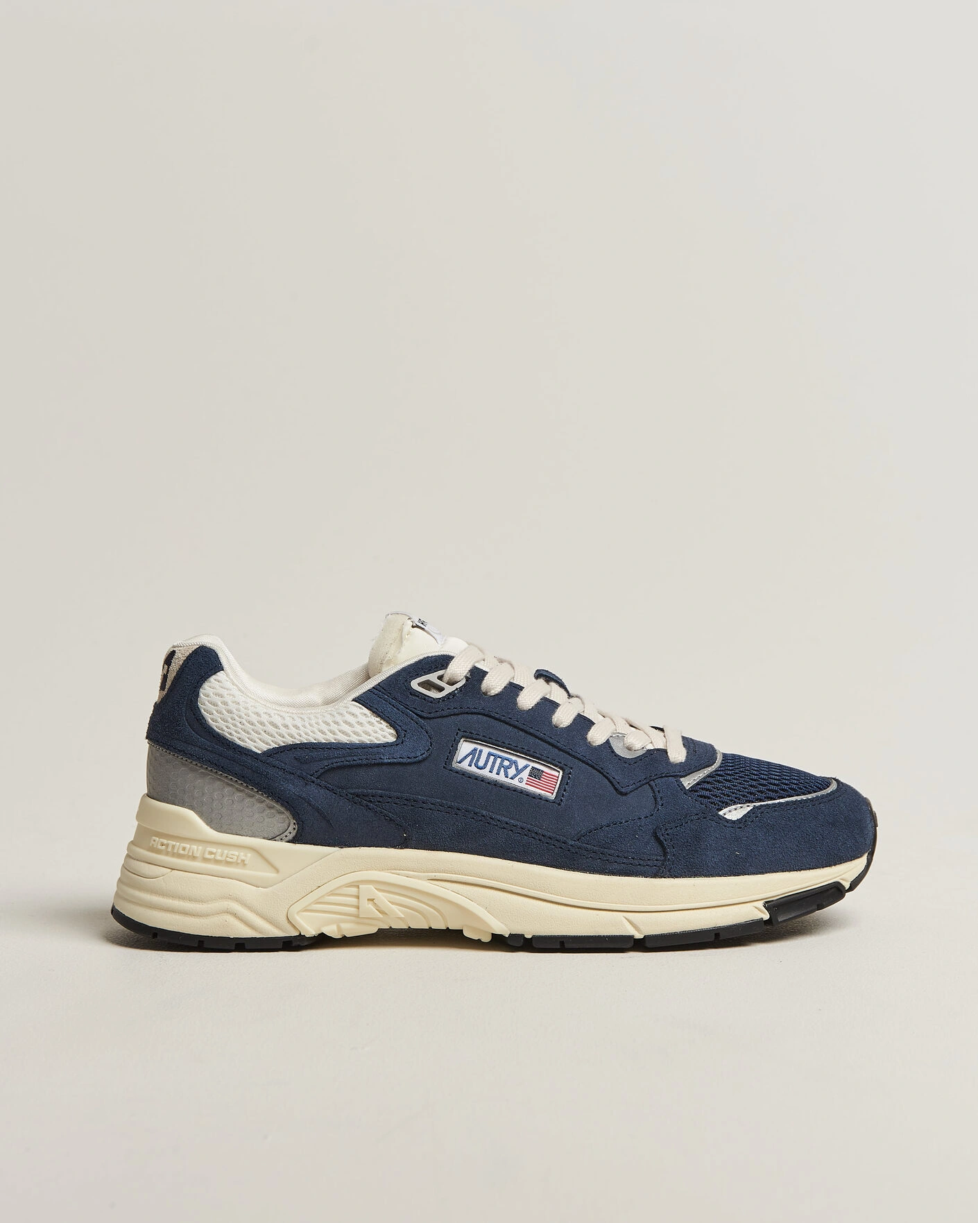 Herr | Sneakers | Autry | Hyperway Low Suede Running Sneaker Navy