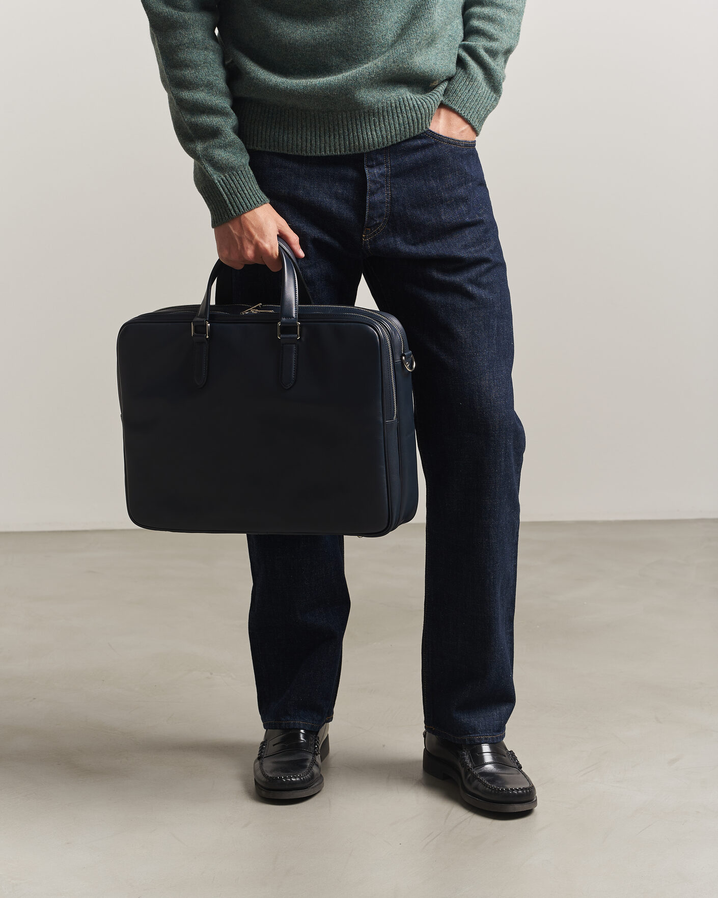 Herr | Väskor | Porter-Yoshida & Co. | Sort 2Way Briefcase Navy