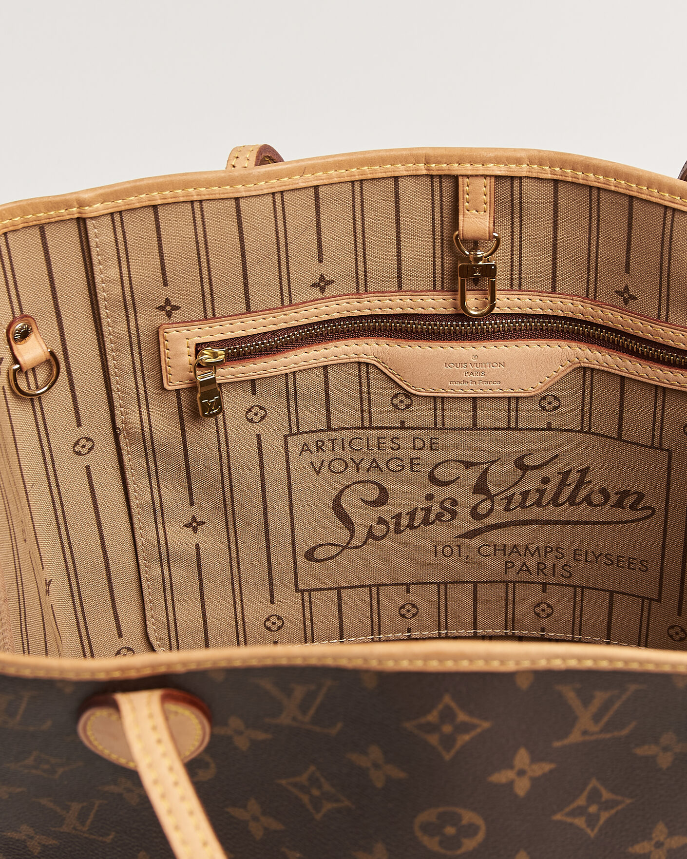 Herr | Pre-Owned & Vintage Bags | Louis Vuitton Pre-Owned | Neverfull MM Monogram