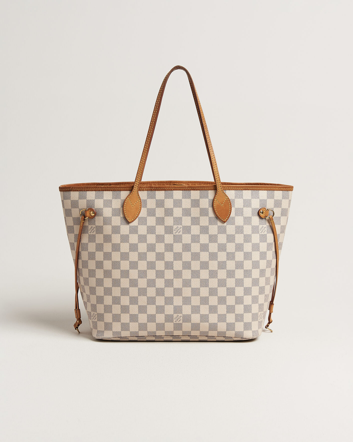 Herr | Pre-Owned & Vintage Bags | Louis Vuitton Pre-Owned | Neverfull MM Damier Azur